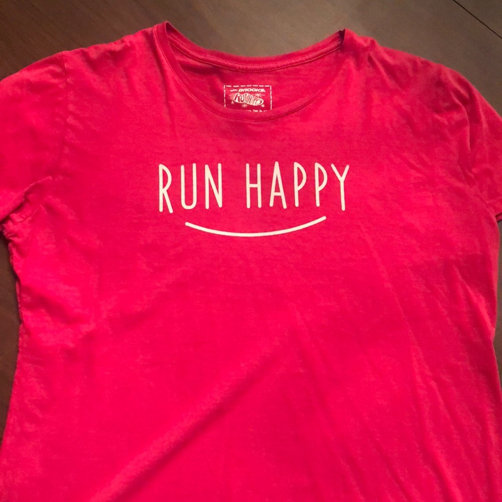 Brooks Run Happy Tee Size XL